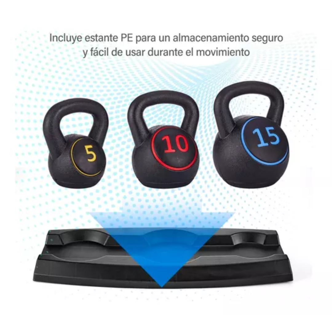 Miniatura 2 de Kit X3 Pesas Rusas